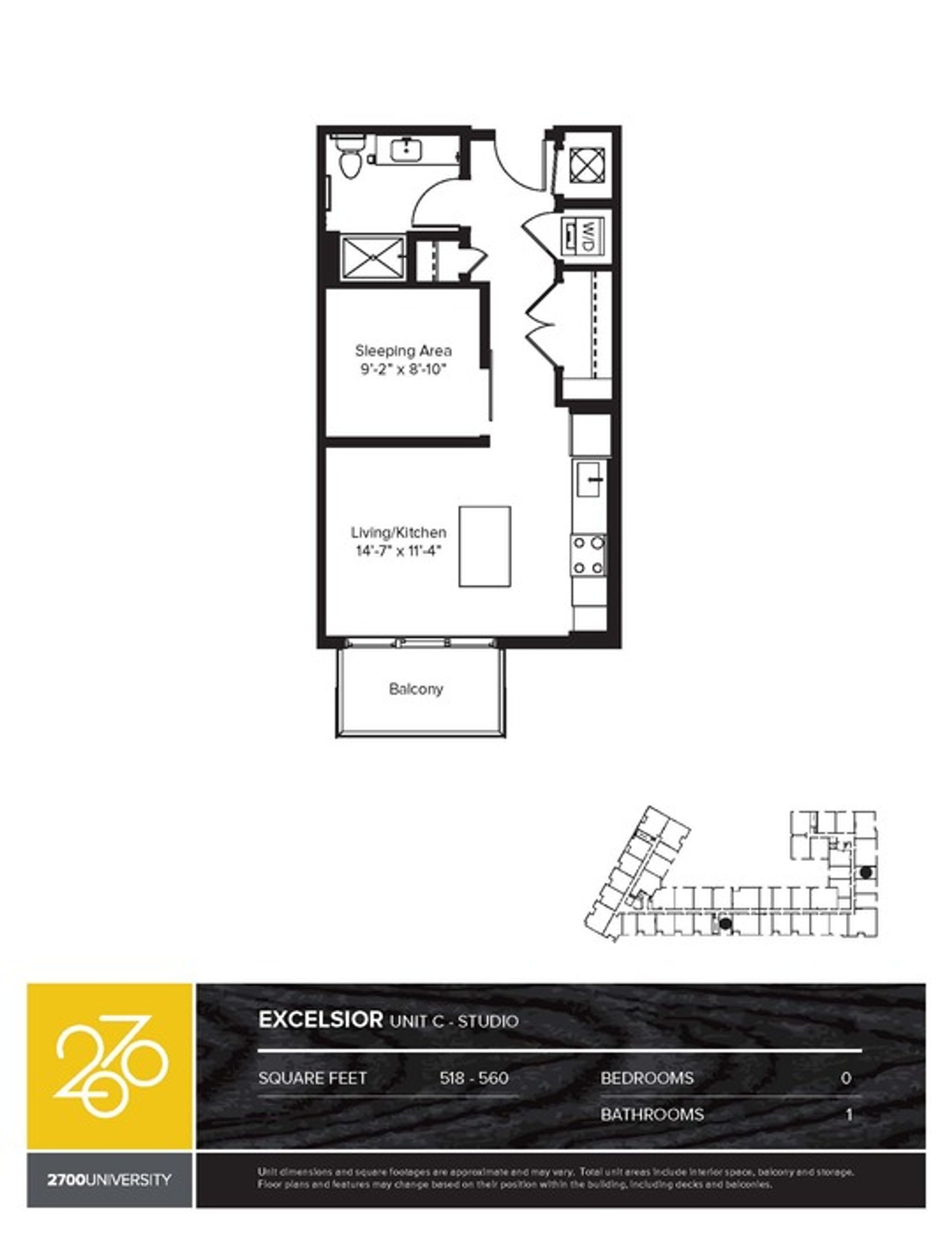 EXCELSIOR floorplan image